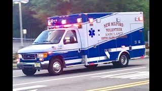 New Milford Ambulance 318 Responding