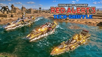Command & Conquer: Red Alert 3 | Tech Shuffle Mod – Ultimate Naval Domination