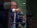 Israel’s UN ambassador shreds charter in protest against vote over Palestinian membership #unga