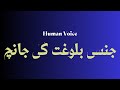 How To Pronounce جنسی بلوغت کی جانچ Perfectly How To Speak جنسی بلوغت کی جانچ 