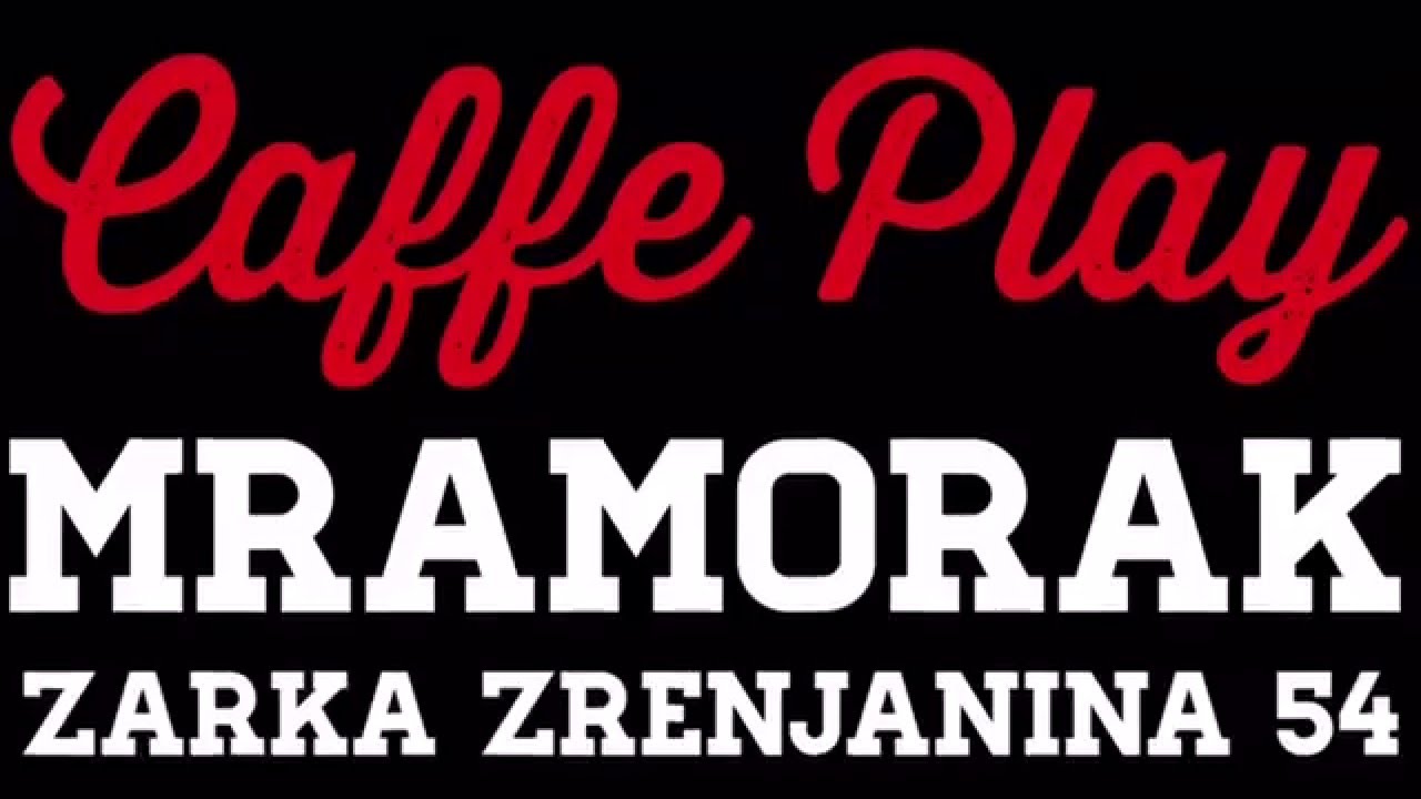 Caffe Play MRAMORAK - Selfie