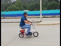 Transformation bicycle to scooter bike 49cc