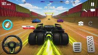 Superhero Car Mega Ramp Race - Batman Car Racing - Car Mega Ramp Racing - Android Gameplay screenshot 4