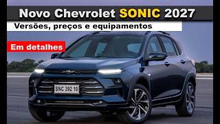 Novo Chevrolet Sonic chega por R$ 129.990, confira versões, motor e equipamentos