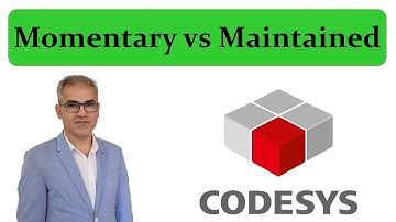 CODESYS: Momentary versus Maintained switches - Convert a maintained switch into a momentary one