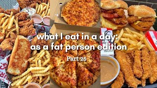 🍝what I eat in a day as a FAT person part 25 tiktoks compilation🍝
