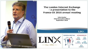 The London Internet Exchange LINX, by John Souter, LINX