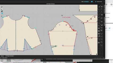 Drafting the Sleeve- Figure 3. How to draft the Sloper in CLO3D