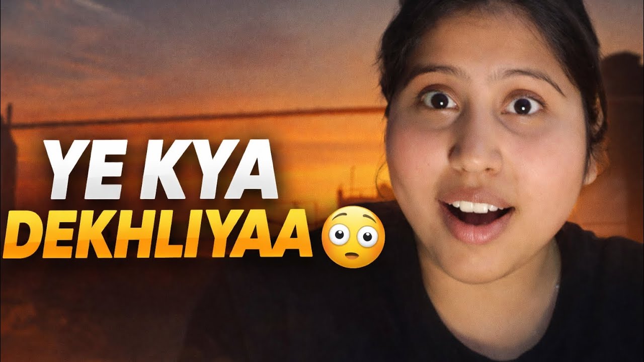 Ye Kya Dekhliyaa 😳 | Unexpected Rooftop Moment