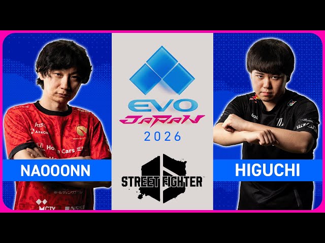 Evo Japan 2026: Street Fighter 6 | Higuchi vs Naooonn | Winners