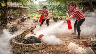 72-hour terrifying discovery - giant python hidden in farm attacks turkey farm Profile