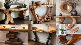 Stylish Live Edge Console Table Ideas to Elevate Your Entryway or Living Room Content
