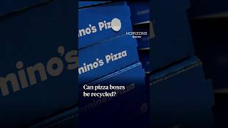 Can pizza boxes be recycled