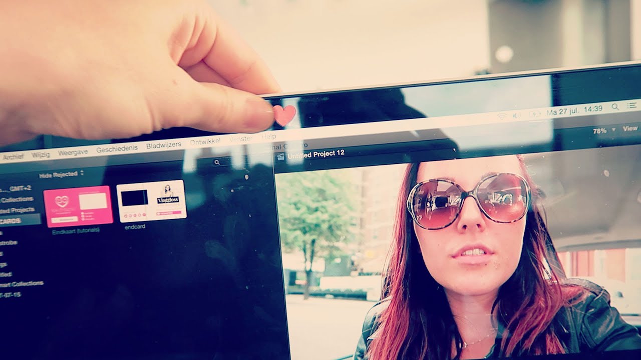 Het stickertje op mijn webcam | Vloggloss 259