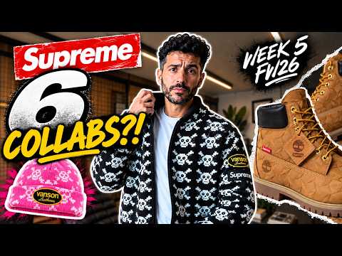 Supreme Dropped 6 Collabs in ONE WEEK?! | FW26 Week 5