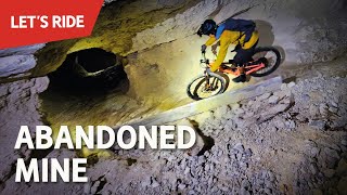 Mountain biking in an abandoned mine! Slovenia's Black Hole Trail with Ludo May & Steve Ude