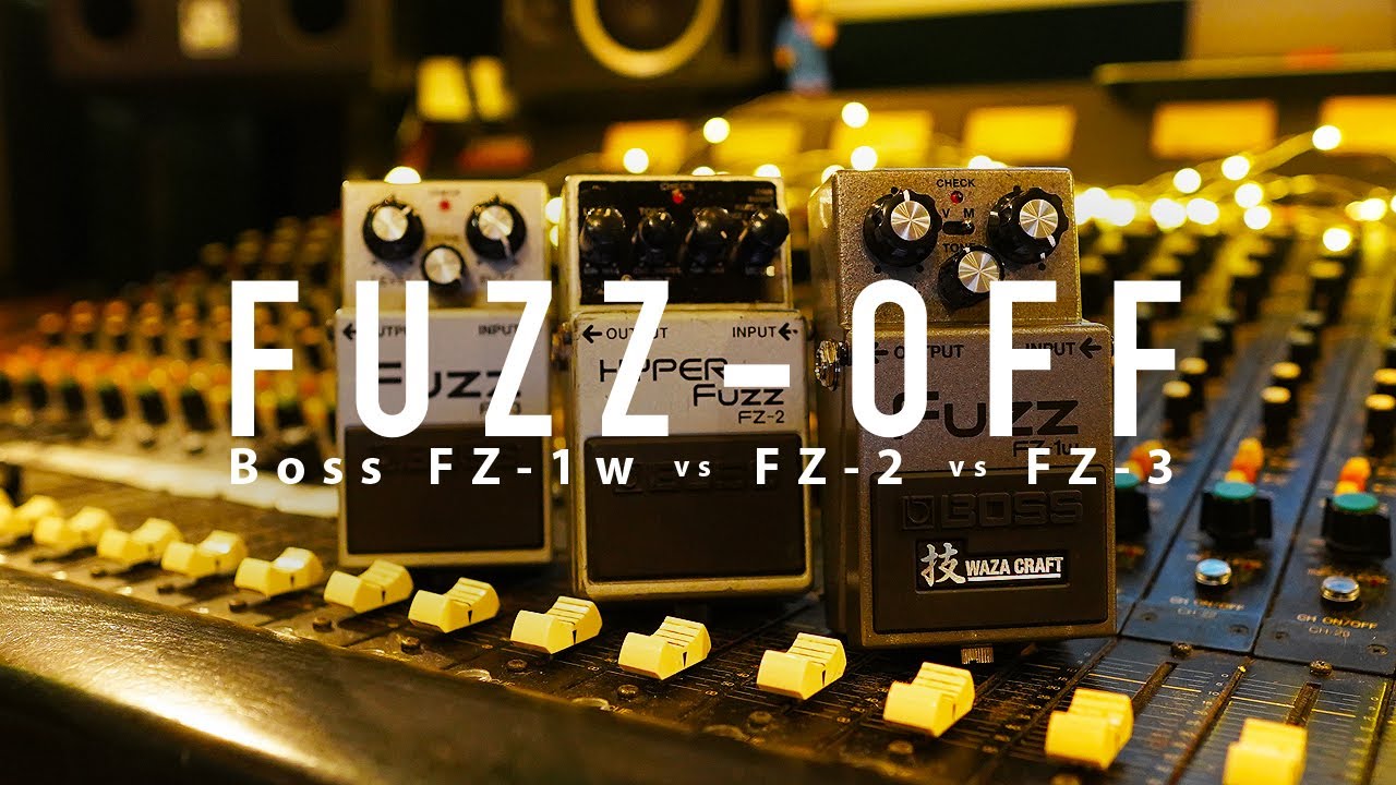 It's a BOSS FUZZ-OFF - FZ-1w vs FZ-2 vs FZ-3