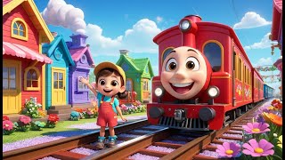Voroom Voroom! The Whistle Train Fun | Train Adventure Song | Toddler Rhyme with Whistling Sounds Update