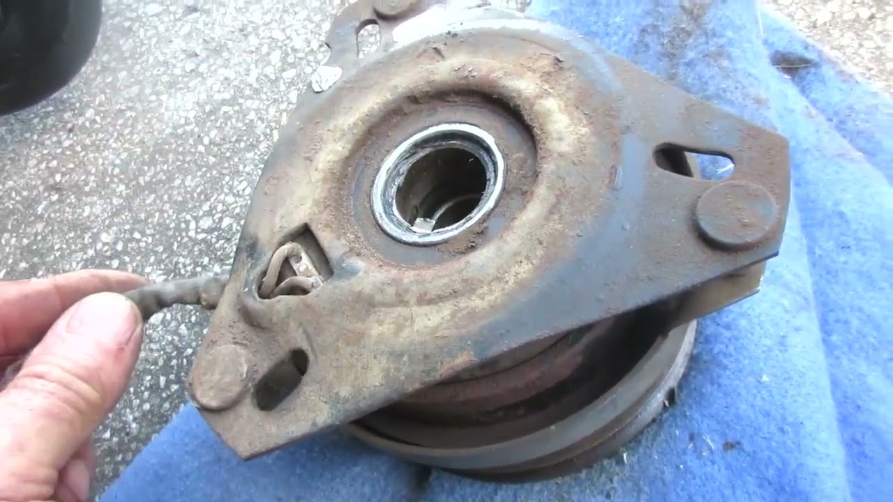 Replacing the electric PTO clutch on a Craftsman Lawn tractor or any riding mower.