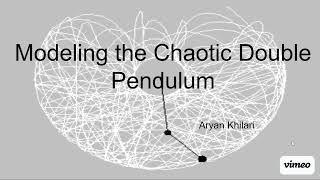 Chaotic Double Pendulum