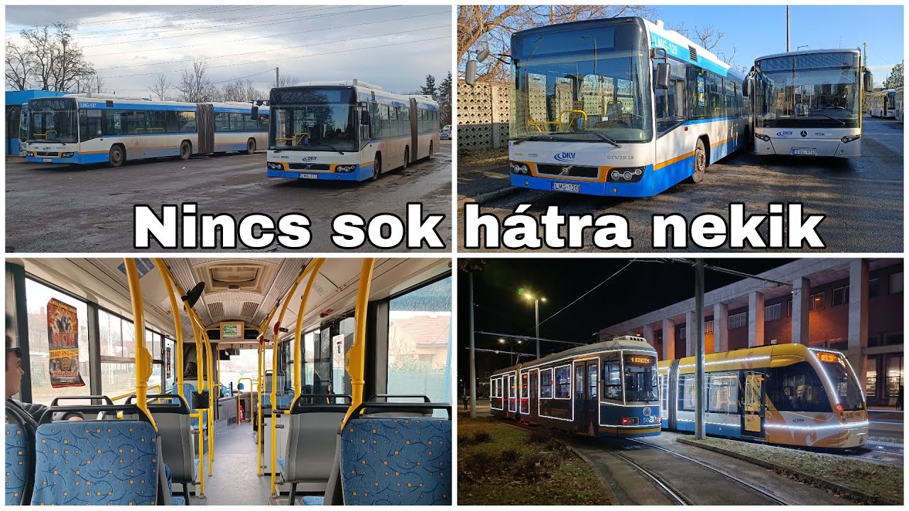Debrecen ikonikus buszai, melyek idén búcsúznak | Volvo Alfa Civis 18 buszok és fényvillamosok