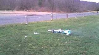 Estes E9-4 Rocket Motor Explosion Dec-3-2010.