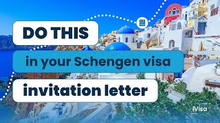 How To Write An Invitation Letter For Schengen Visa Application