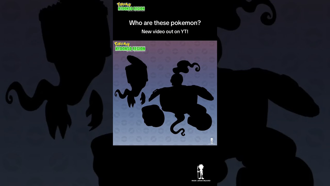 New video out✨Spooky Scary Pokémon teaser | Hydonso Region 🗑️👻☠️