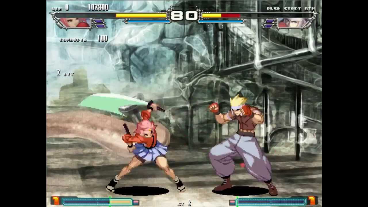 Yatagarasu - Arcade Mode - Easy (Stick Practice, and Fun)