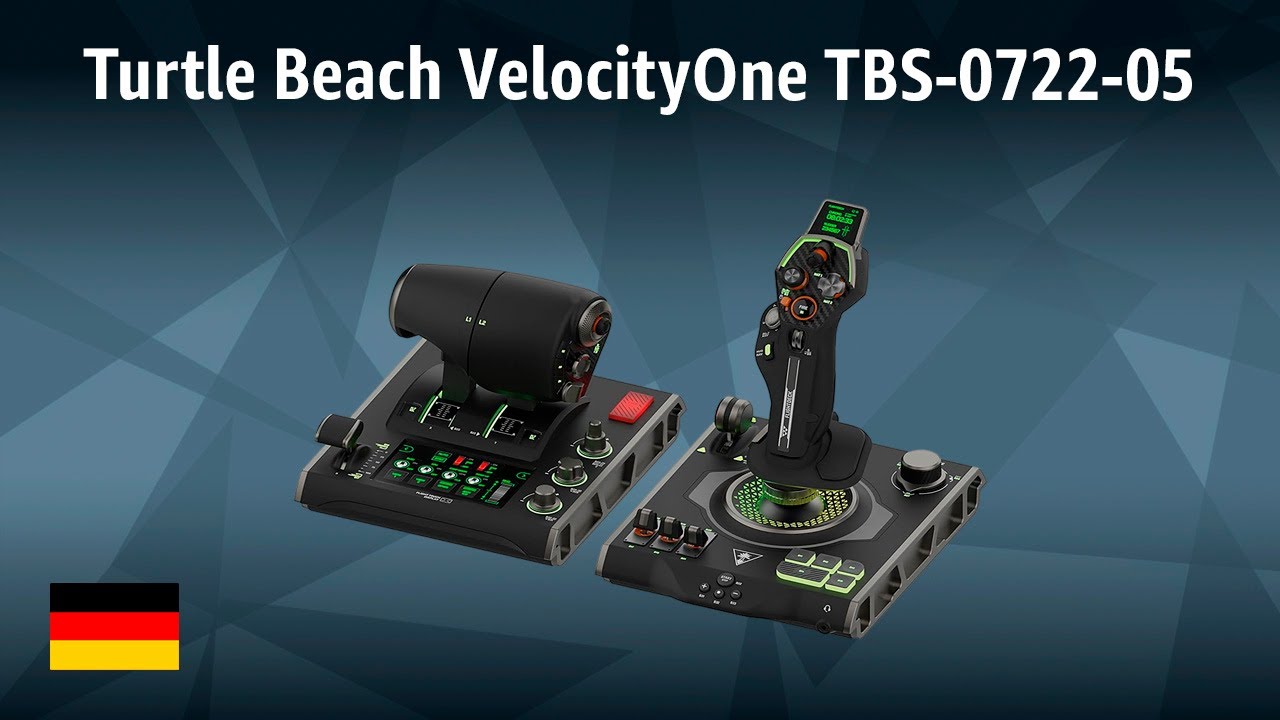 Flight Stick Turtle Beach VelocityOne TBS-0722-05 | TEST | Deutsch