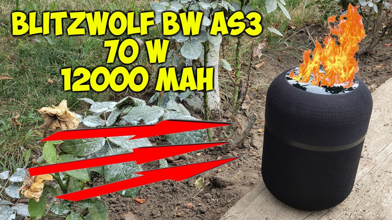 ОБЗОР BlitzWolf bw as3! МОЩНАЯ БЛЮТУЗ КОЛОНКА С АЛИЭКСПРЕСС!