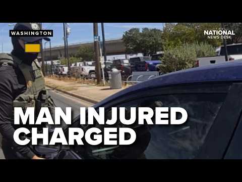 Man shot by ICE CHARGED: Assaulting federal officer