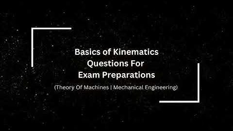 Theory of Machines Questions