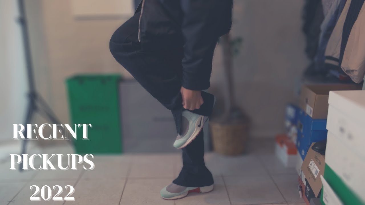 2022 Recent Pickups: Cole Buxton, CDG Presto, Swish Authentics, and a Mug.