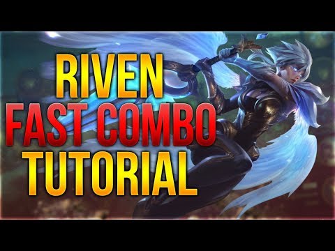 Riven Fast Combo Tutorial! DPS als Burst [League of Legends] [Deutsch / German]