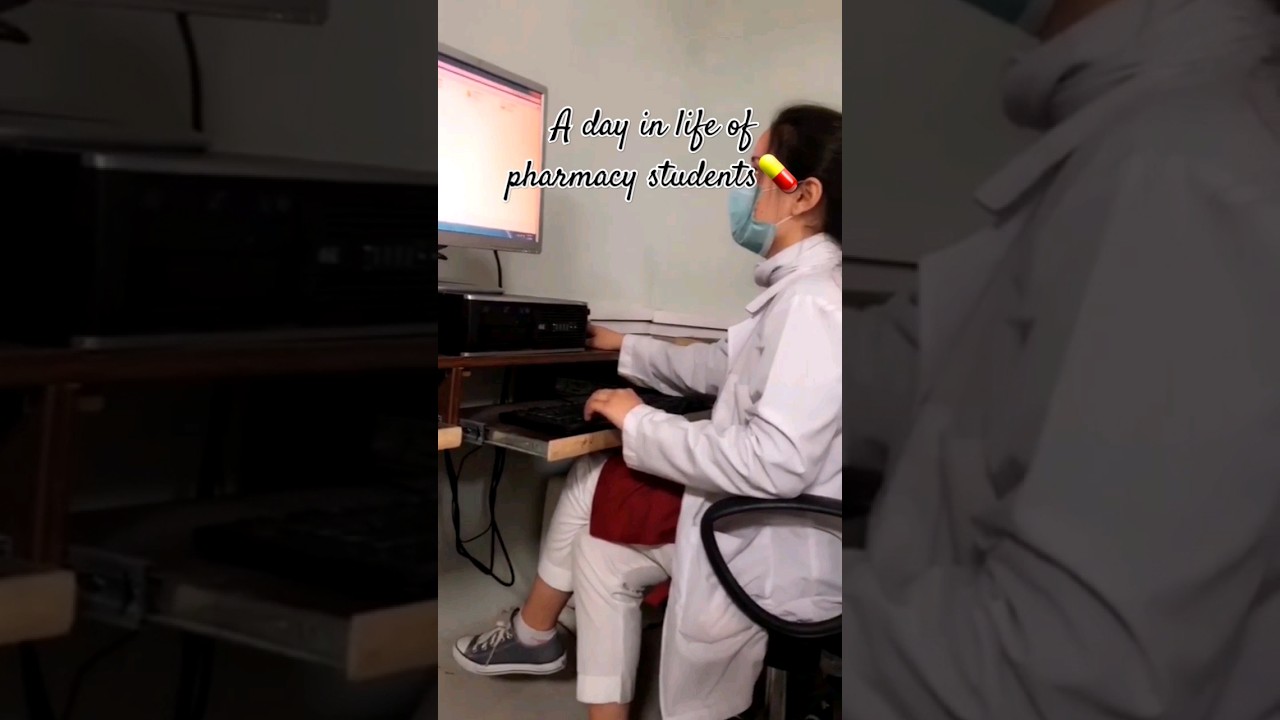 A day in life of pharmacy student| computer lab