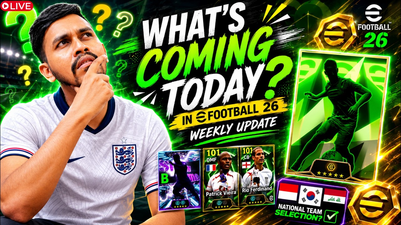 FIRST EVER POTW SHOWTIME Loading...efootball 26 What's coming today? | LIVE