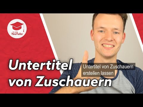 Video: Untertitel Kombinieren