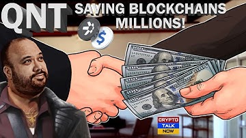 QUANT QNT - SAVING BLOCKCHAINS MILLIONS WHILE CONNECTING THE INTERNET ON BLOCKCHAIN #QNT #ISO20022