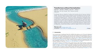 Transformers without Normalization (Paper Walkthrough)