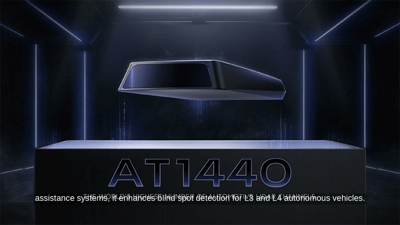 Hesai AT1440 LiDAR Unveiled at CES 2025 - 1440 Channels Reviewed