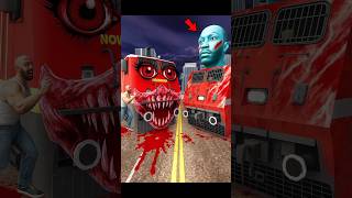 Haunted Franklin Train Vs Haunted Train In Indian Bike Driving 3D