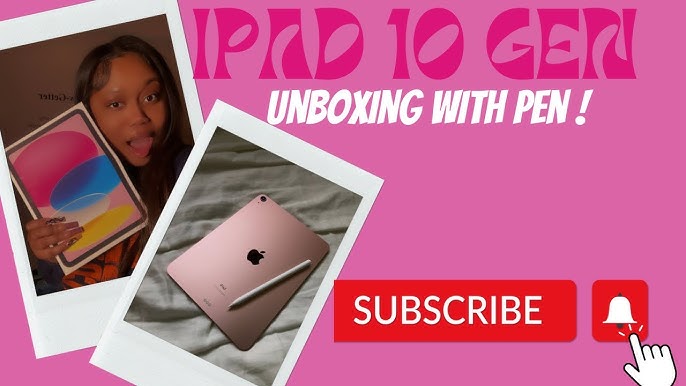 Pink iPad, for a pink queen💞👑 #unboxing #unboxingasmr #ipad