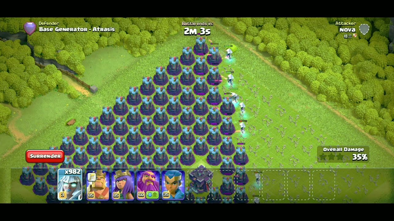 Insane CoC Battle: Archer Wizard Tower vs Electro Titan | Max Archer Wizard Tower vs Electro Titan