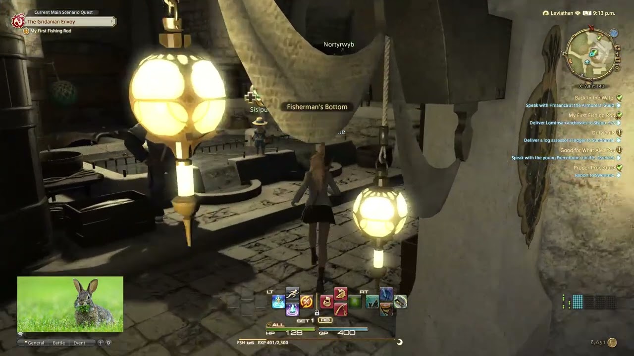 Final Fantasy XIV ARR Fisher My First Fishing Rod YouTube