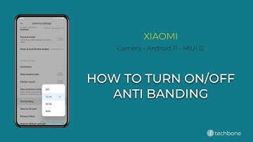 How to Turn On/Off Anti banding - Xiaomi Camera [Android 11 - MIUI 12]