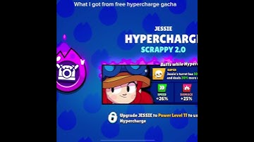 Free hypercharge Gacha #brawlstars #hypercharge #starrdrop
