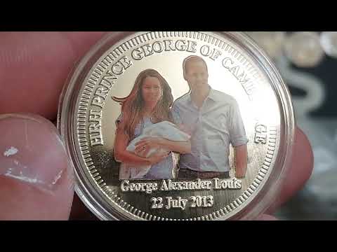 PRINCE GEORGE Commemorative Coin REVIEW HOUSE OF WINDSOR