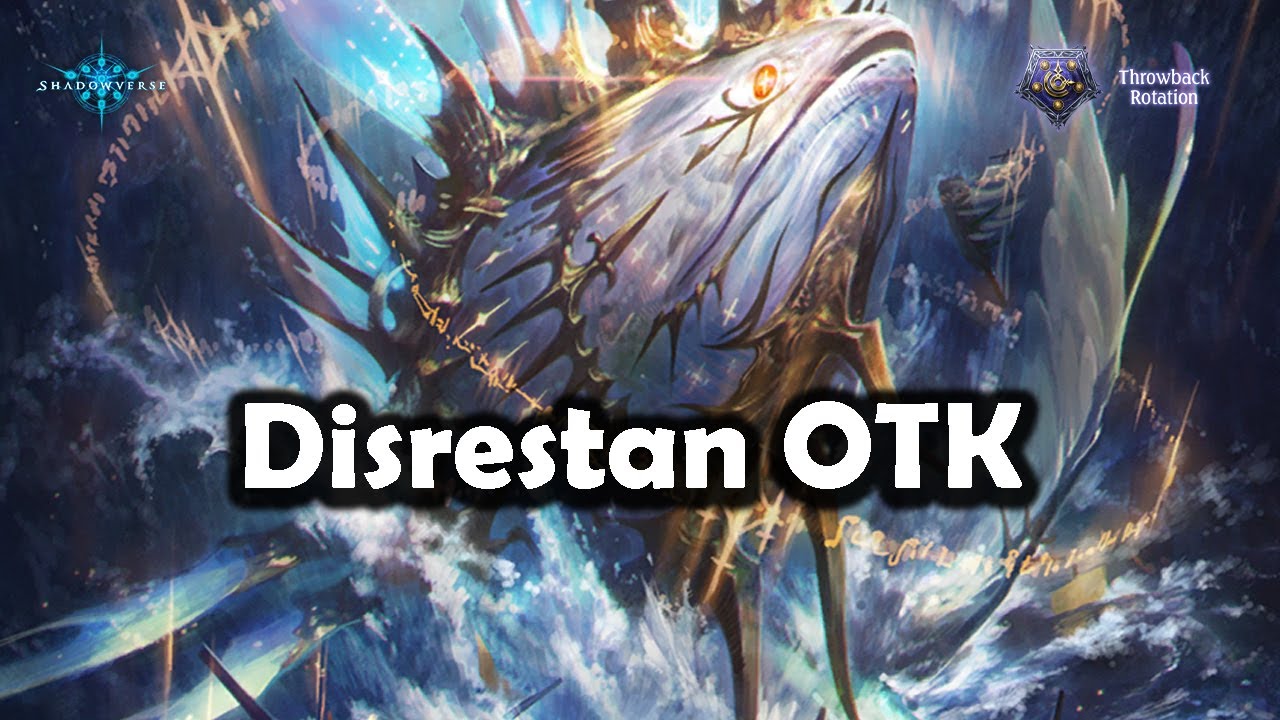 Shadowverse - Disrestan OTK Dragoncraft | Darkness Over Vellsar  | Throwback Rotation 