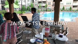 Jaime’s 1st Birthday